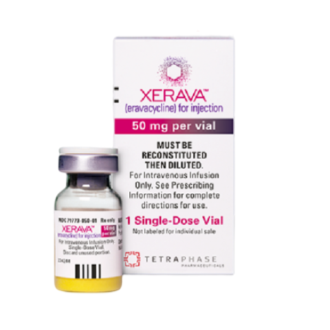 依拉环素(别名: Xerava、eravacycline、伊拉瓦环素)