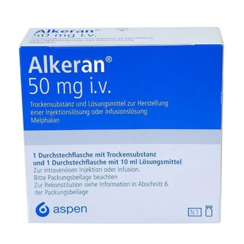 美法仑(注射剂)(别名: 马法兰、马尔法兰、迈维宁、左旋苯丙氨酸氮芥、Alkeran、Melphalan)
