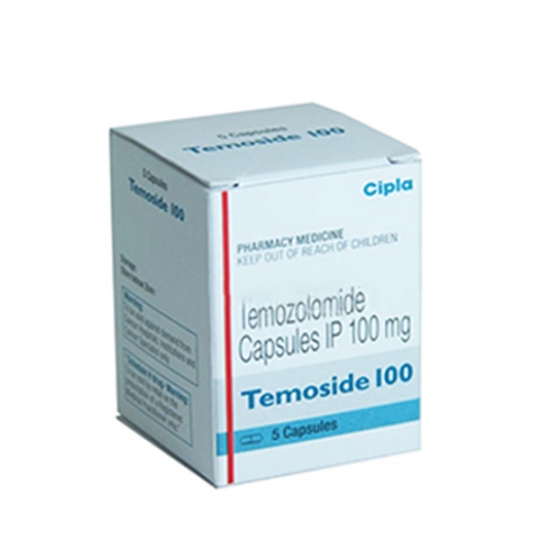 印度cipla生产的替莫唑胺（别名：Temoside100、蒂清、替莫唑胺胶囊、TemozolomideCapsules）