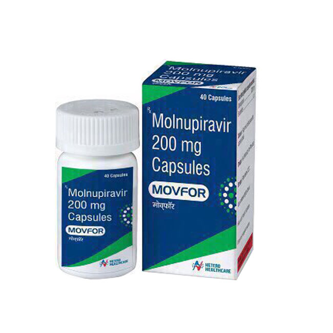 Hetero生产的莫努匹韦（别名：Movfor、Molnupiravir）