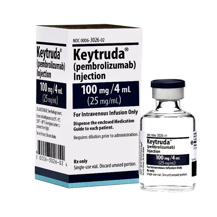 德国默克生产的帕博利珠单抗（别名：可瑞达、派姆单抗、K药、Keytruda、Pembrolizumab）