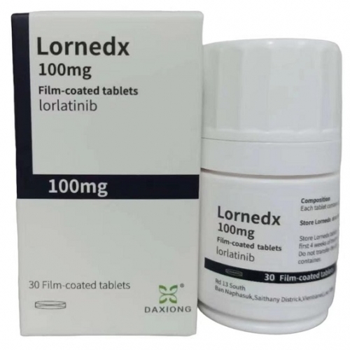 老挝大熊制药生产的劳拉替尼（别名：Lornedx-100、洛拉替尼、Lorlatinib、Lorbrena）