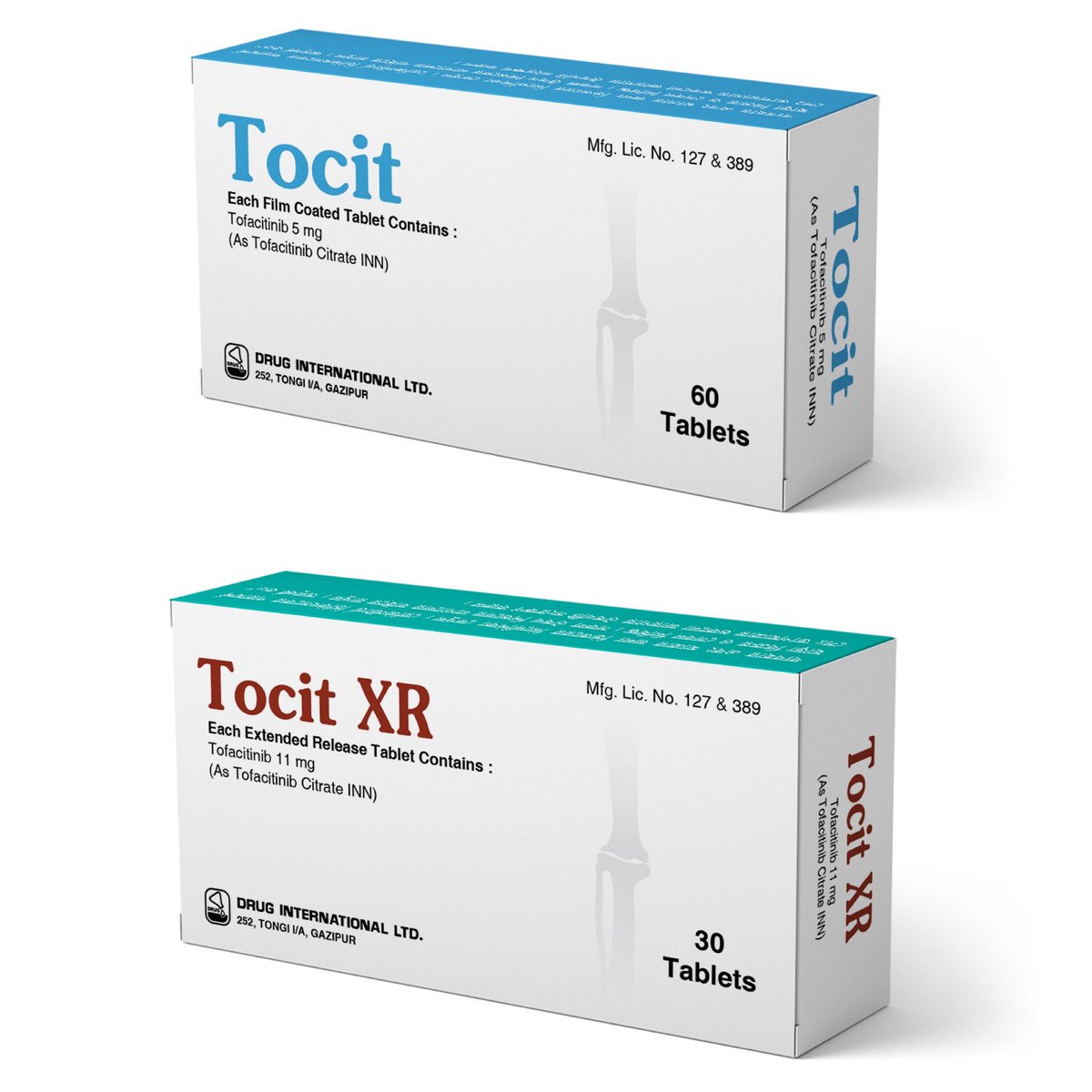 孟加拉耀品国际生产的托法替尼（别名：托法替布、tofacitinib、Tofacinix、Tofanib、Tofaxen）