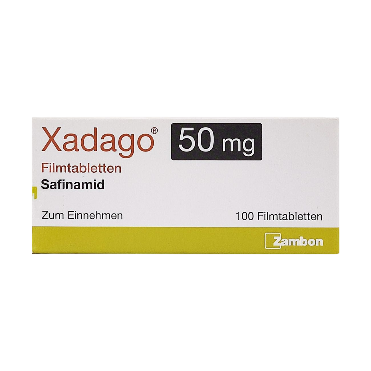 意大利赞邦生产的沙芬酰胺（别名：沙非酰胺、Xadago、Safinamide、Equfina）