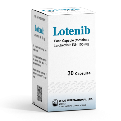 拉罗替尼(别名: Vitrakvi、larotrectinib、LOXO101、Laronib)