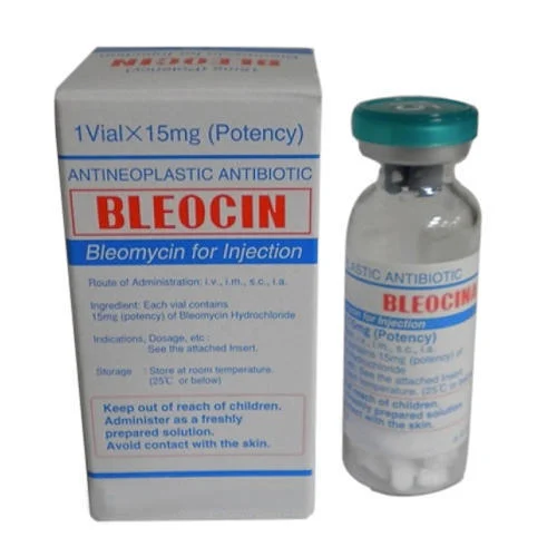 日本Nippon Kayaku生产的博来霉素注射液（别名：Bleocel、Bleomycin、Hydrochloride）