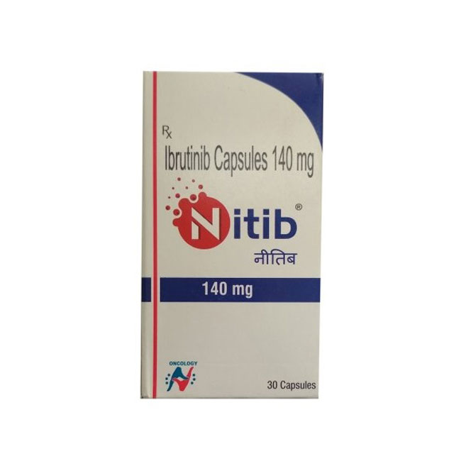 Hetero生产的依鲁替尼（别名：nitib、Ibrutinib）