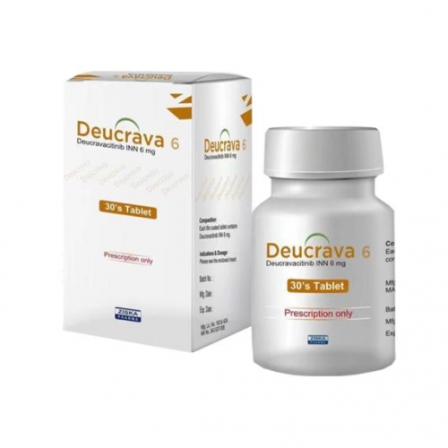 孟加拉ZISKA生产的氘可来昔替尼（别名：Deucrava6、Deucravacitinib、德卡伐替尼、氘可来昔替尼、BIODEUCRA、Sotyktu、）