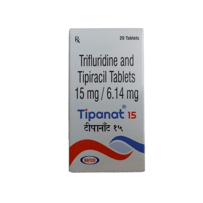 NATCO生产的曲氟尿苷替匹嘧啶（别名：TIPANAT、TRIFLURIDINEANDTIPIRACIL）