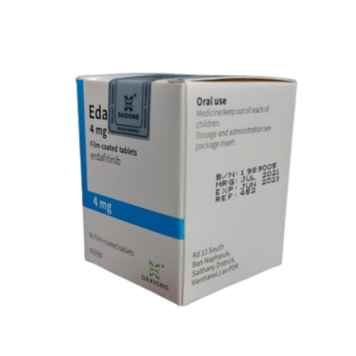 老挝大熊制药生产的厄达替尼（别名：Edadx、盼乐、Erdanib、厄达替尼，Erdafitinib，Balversa）