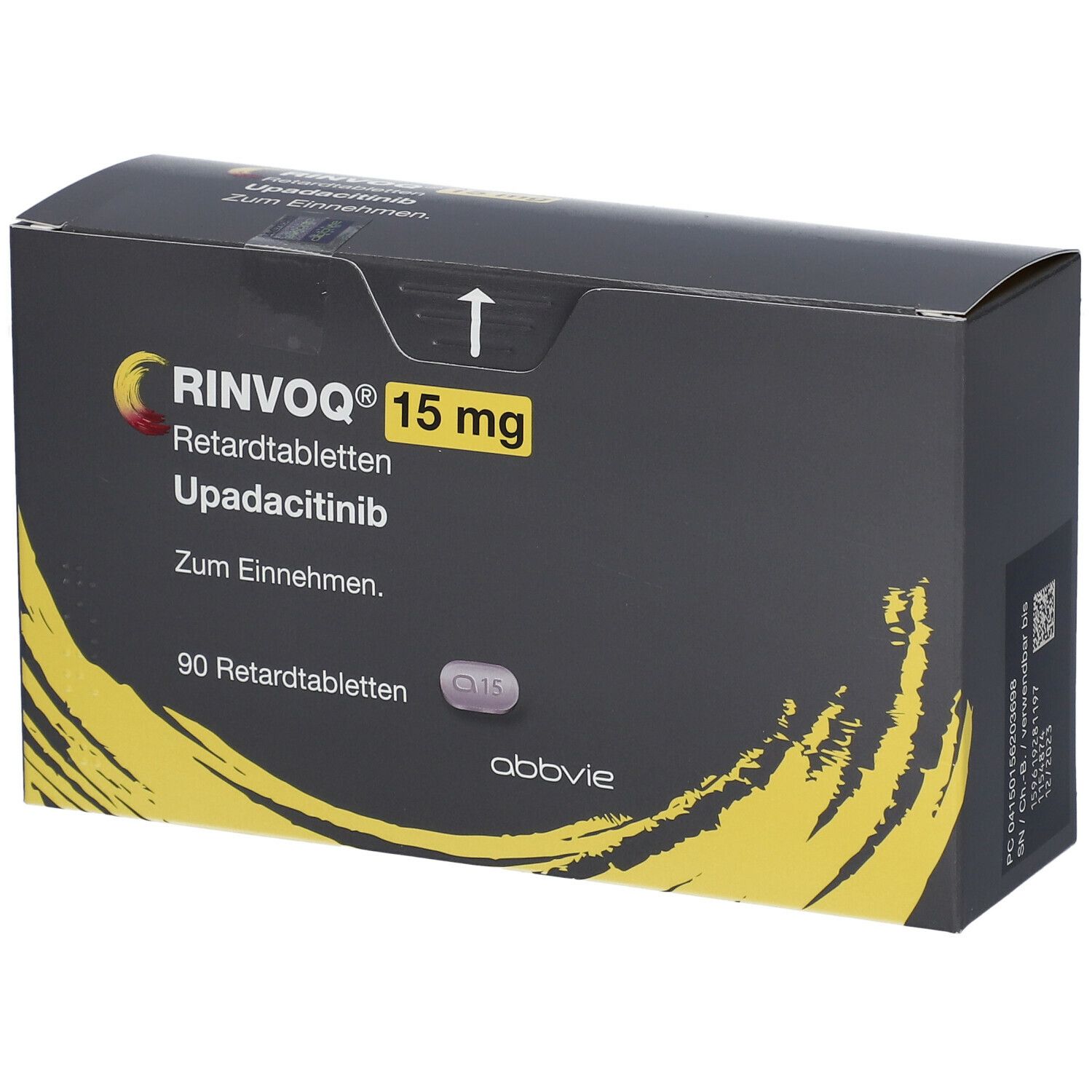 美国艾伯维生产的乌帕替尼（别名：RINVOQ、upadacitinib）