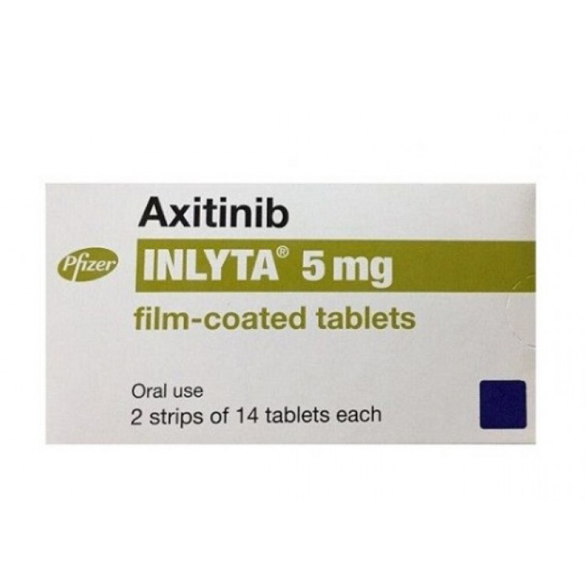 美国辉瑞生产的阿昔替尼（别名：英利达、阿西替尼、axitinib、Inlyta、Axitix）