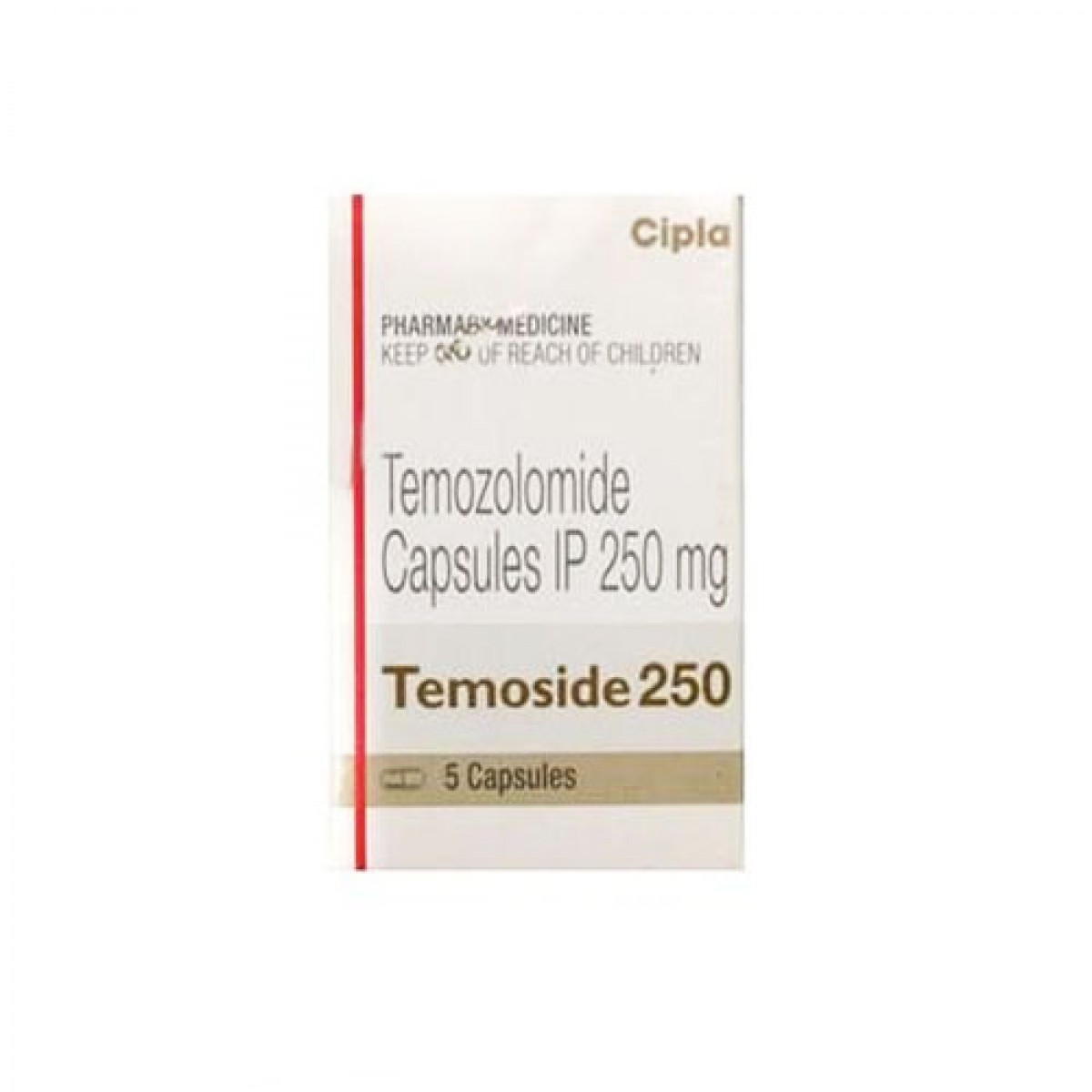 印度海德隆生产的替莫唑胺（别名： Temozolomide、TEMOZO、蒂清、TZM）