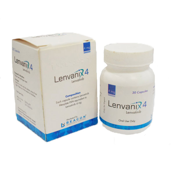 孟加拉碧康生产的乐伐替尼（别名：仑伐替尼、Lenvatinib、Lenvaxen、Lenvima、Lenvanix）