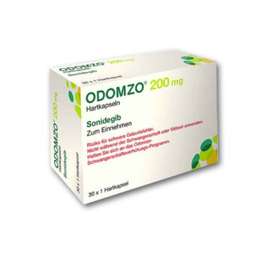 瑞士诺华制药生产的索尼德吉（别名：sonidegib、Odomzo）的价格、多少钱、说明书、用法用量、服用方法、适应症、作用功效、副作用、靶点、医保、注意事项、同类药品和常见问题