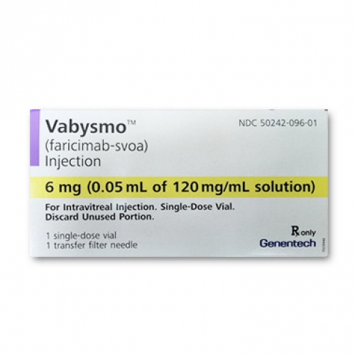 美国基因泰克生产的Vabysmo双特异性抗体（别名：faricimab-svoa）的价格、多少钱、说明书、用法用量、服用方法、适应症、作用功效、副作用、靶点、医保、注意事项、同类药品和常见问题