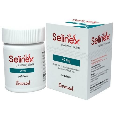 孟加拉珠峰制药生产的塞利尼索（别名： 塞立奈索、希维奥、selinexor、Xpovio、Selinex）的价格，多少钱，说明书，副作用，功效