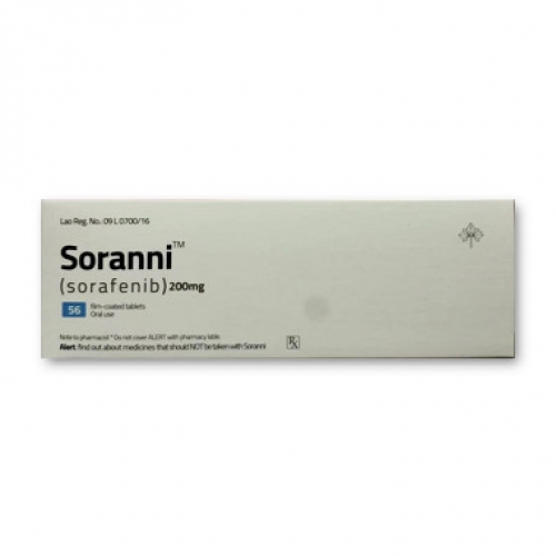 老挝东盟制药生产的索拉非尼（别名：多吉美、Sorafenib、Sorafenat、Soranib、Soranix、Nexavar）的价格，多少钱，说明书，副作用，功效